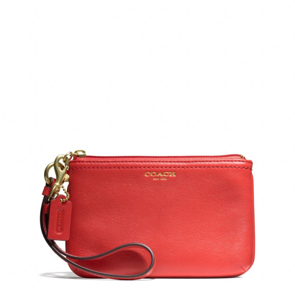 small red coach purse