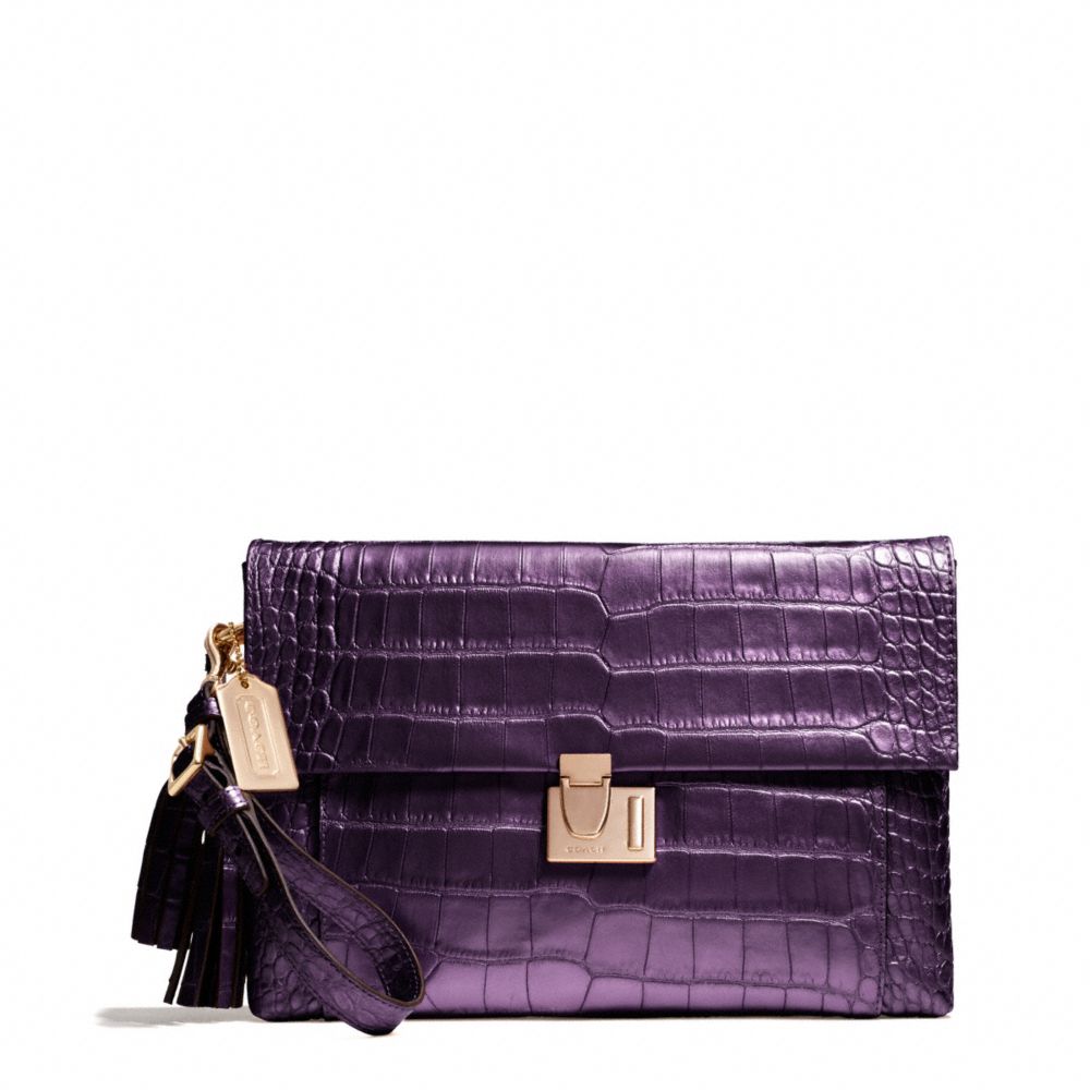 crocodile purple coach