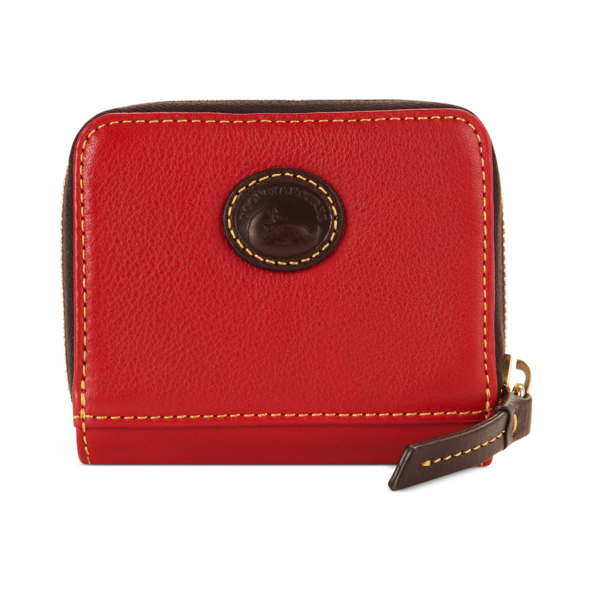 Dooney & Bourke Saffiano Small Zip Around Wallet