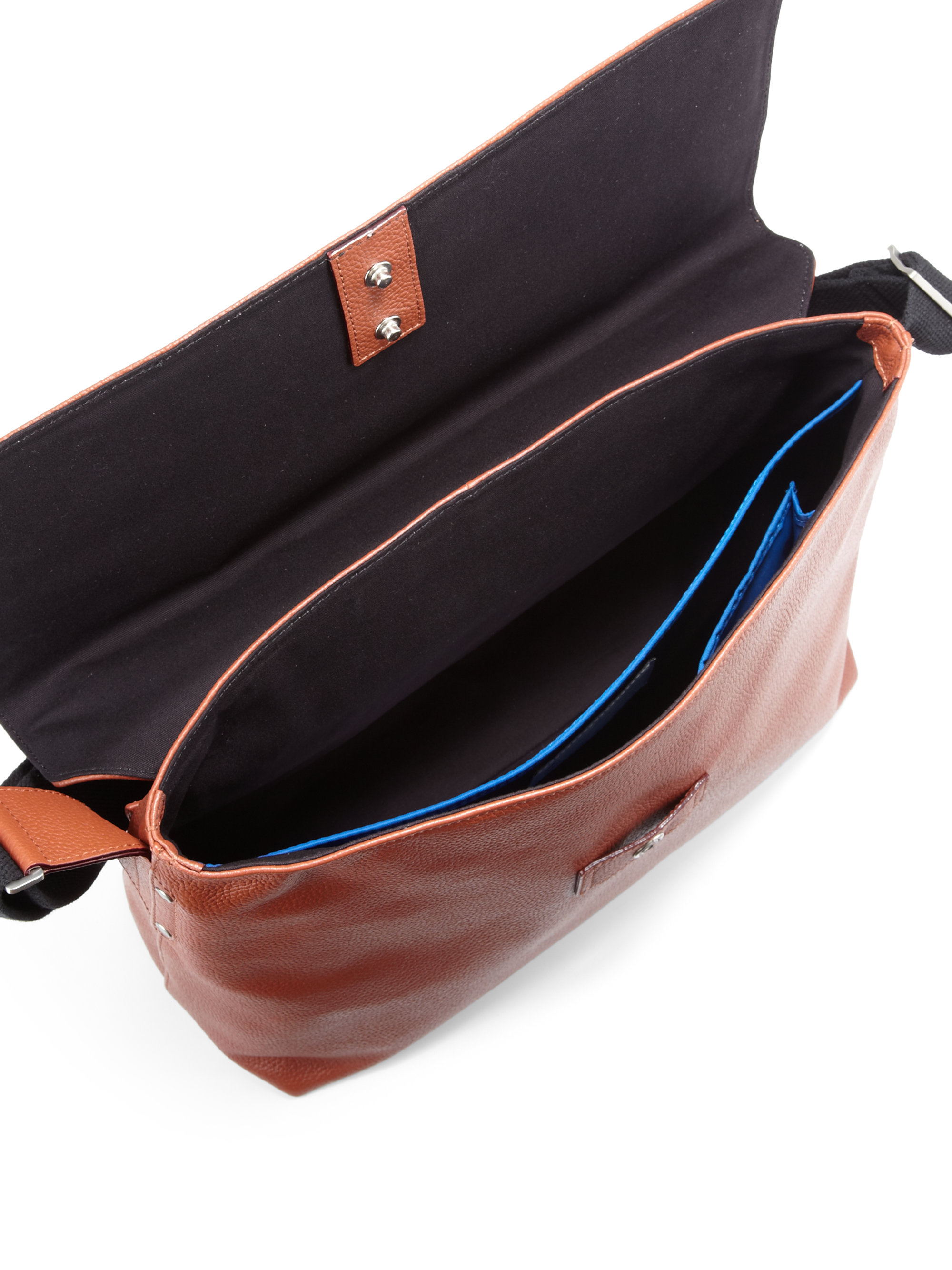 jack spade leather messenger bag