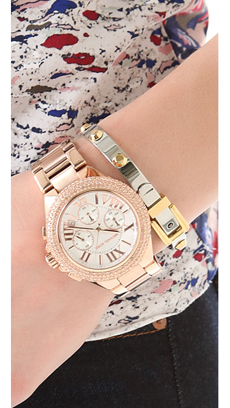 Michael Kors Camille Glitz Chronograph 
