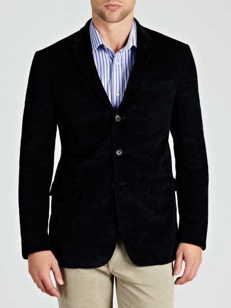 Polo Ralph Lauren Corduroy Sports Jacket in Blue for Men (Dark) | Lyst