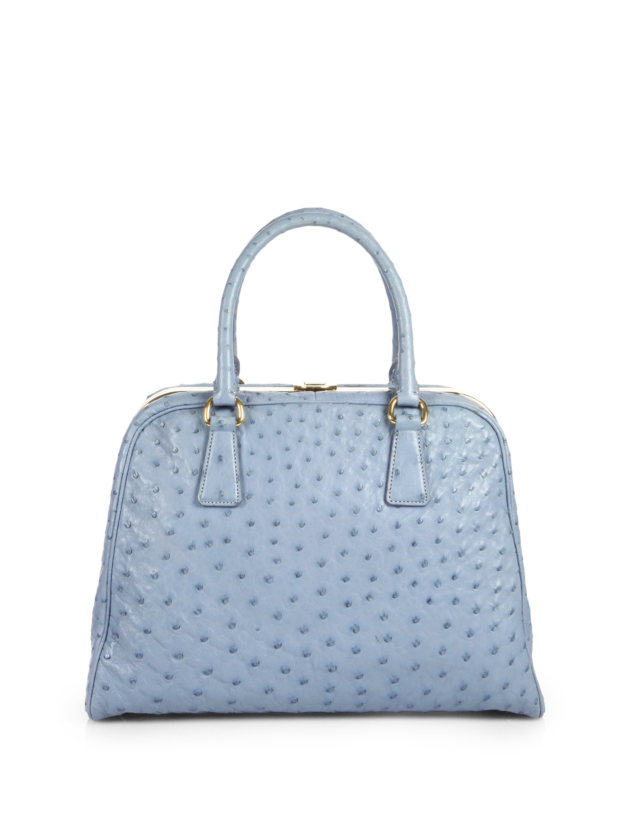 prada ostrich bag