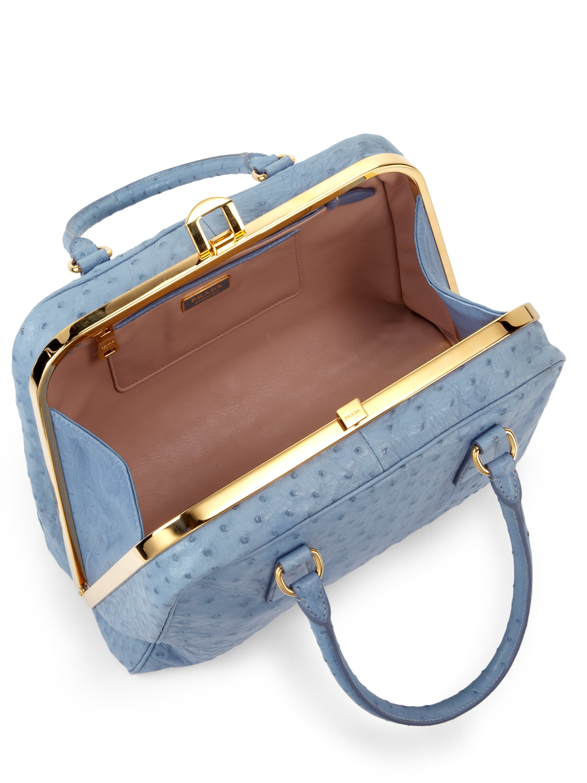 prada light blue bag