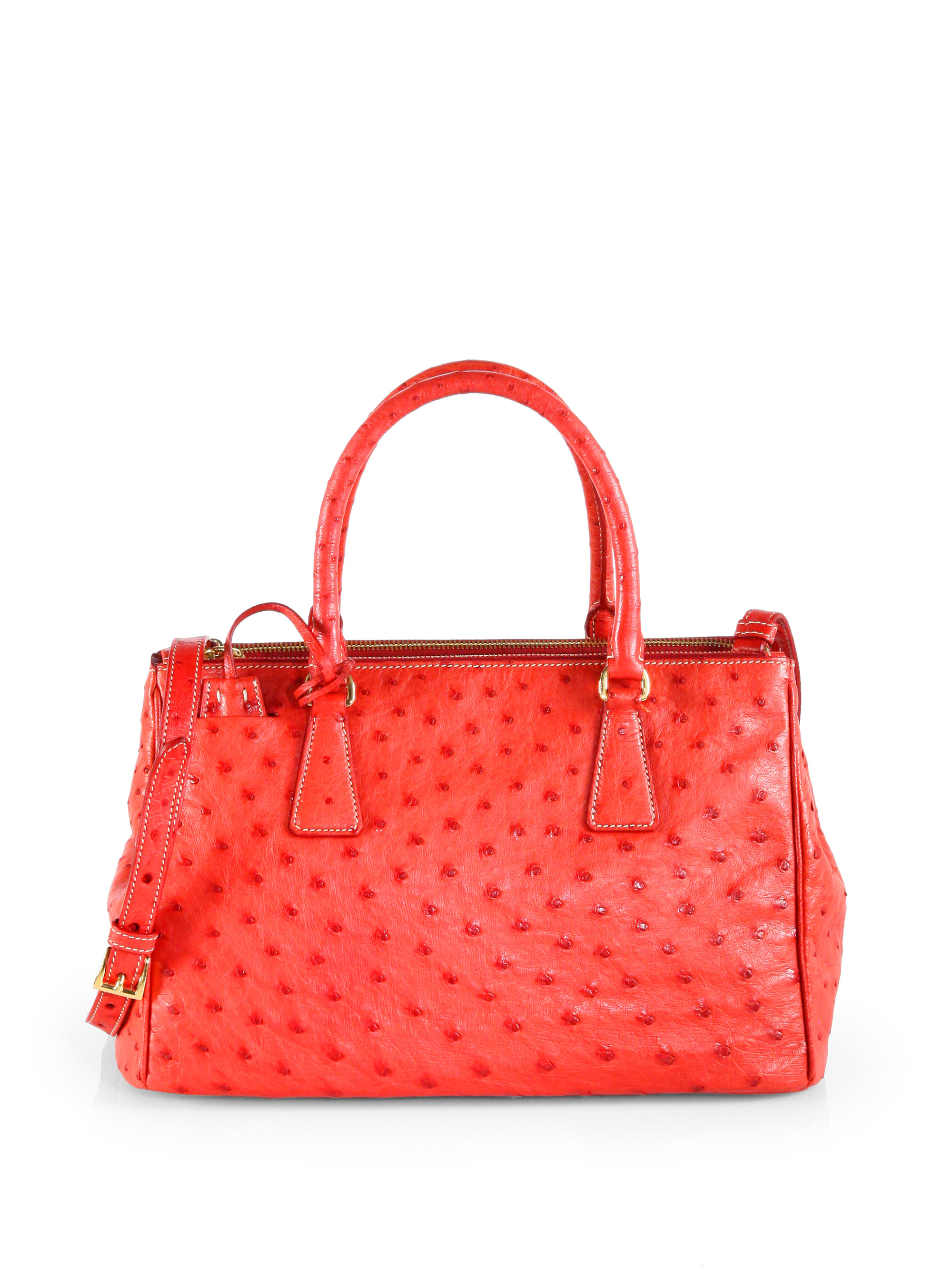 ostrich tote