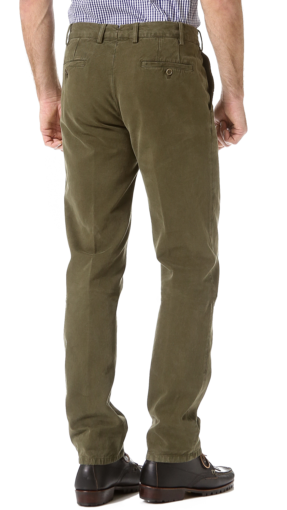 twill chinos