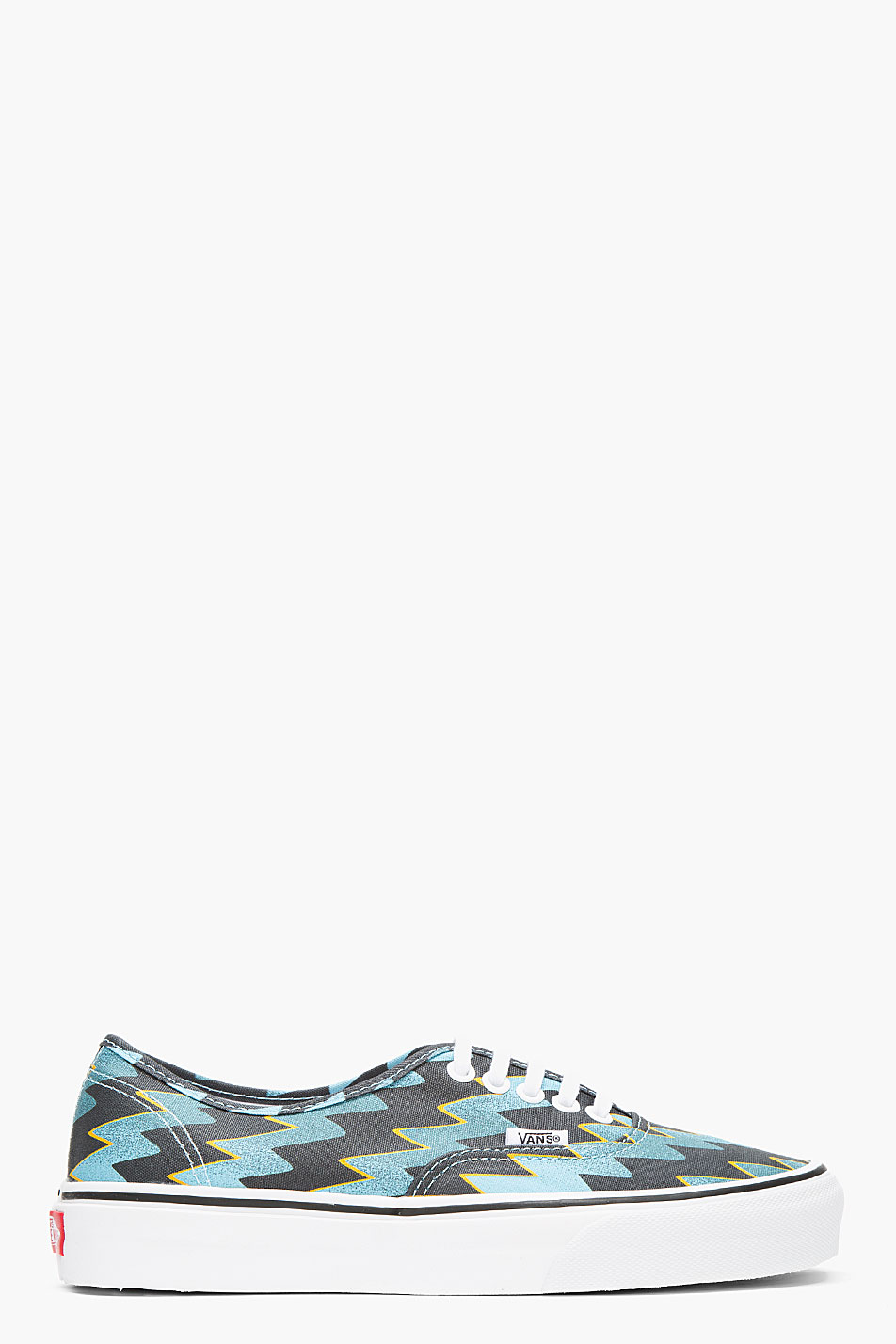 blue canvas vans edition thunder sneakers