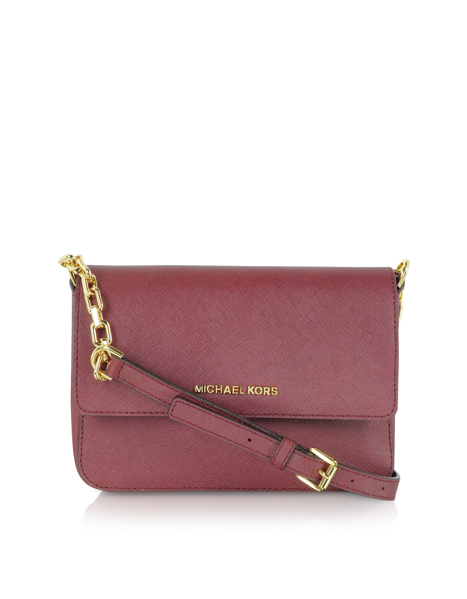 maroon mk crossbody