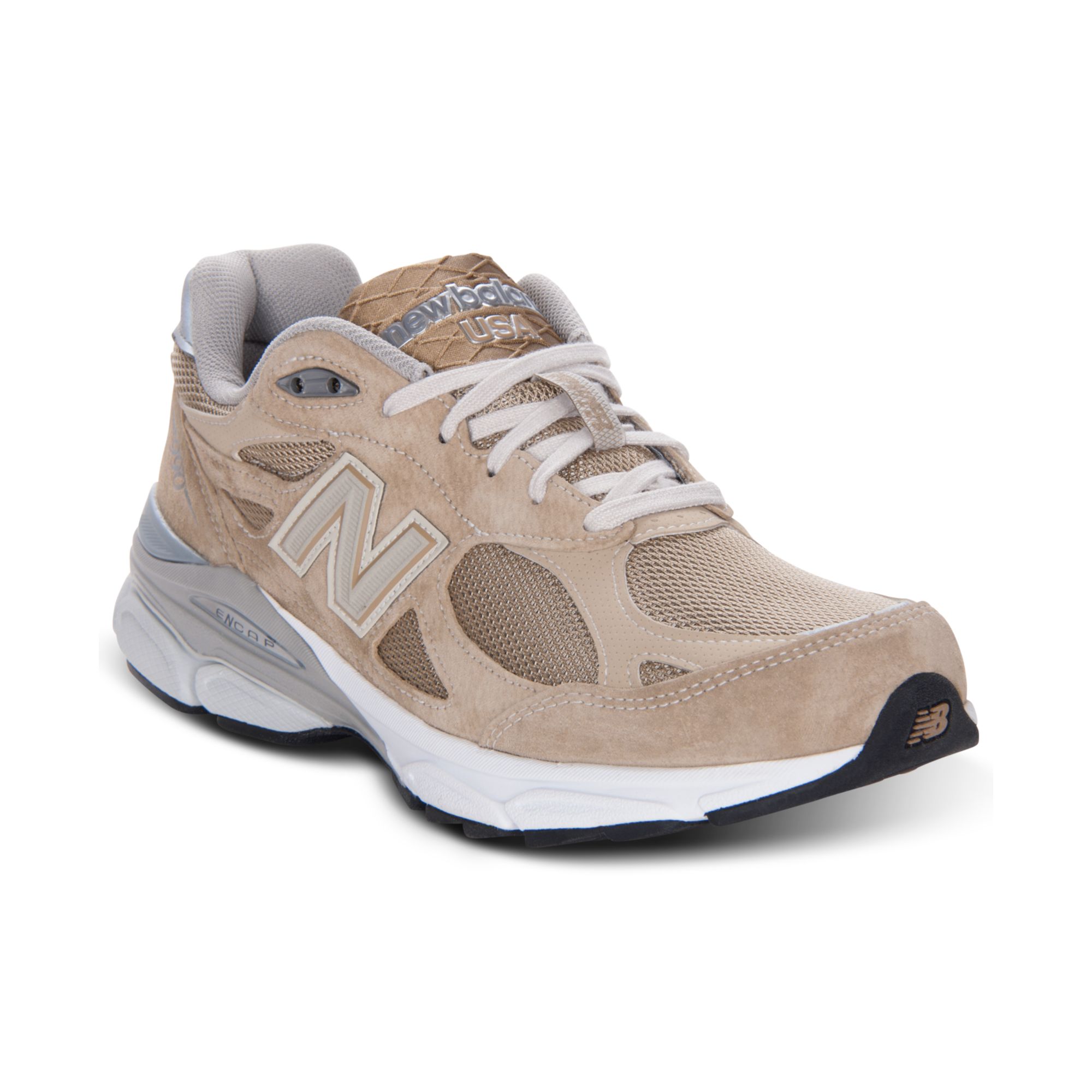 New Balance 990 Running Sneakers in Natural for Men | Lyst