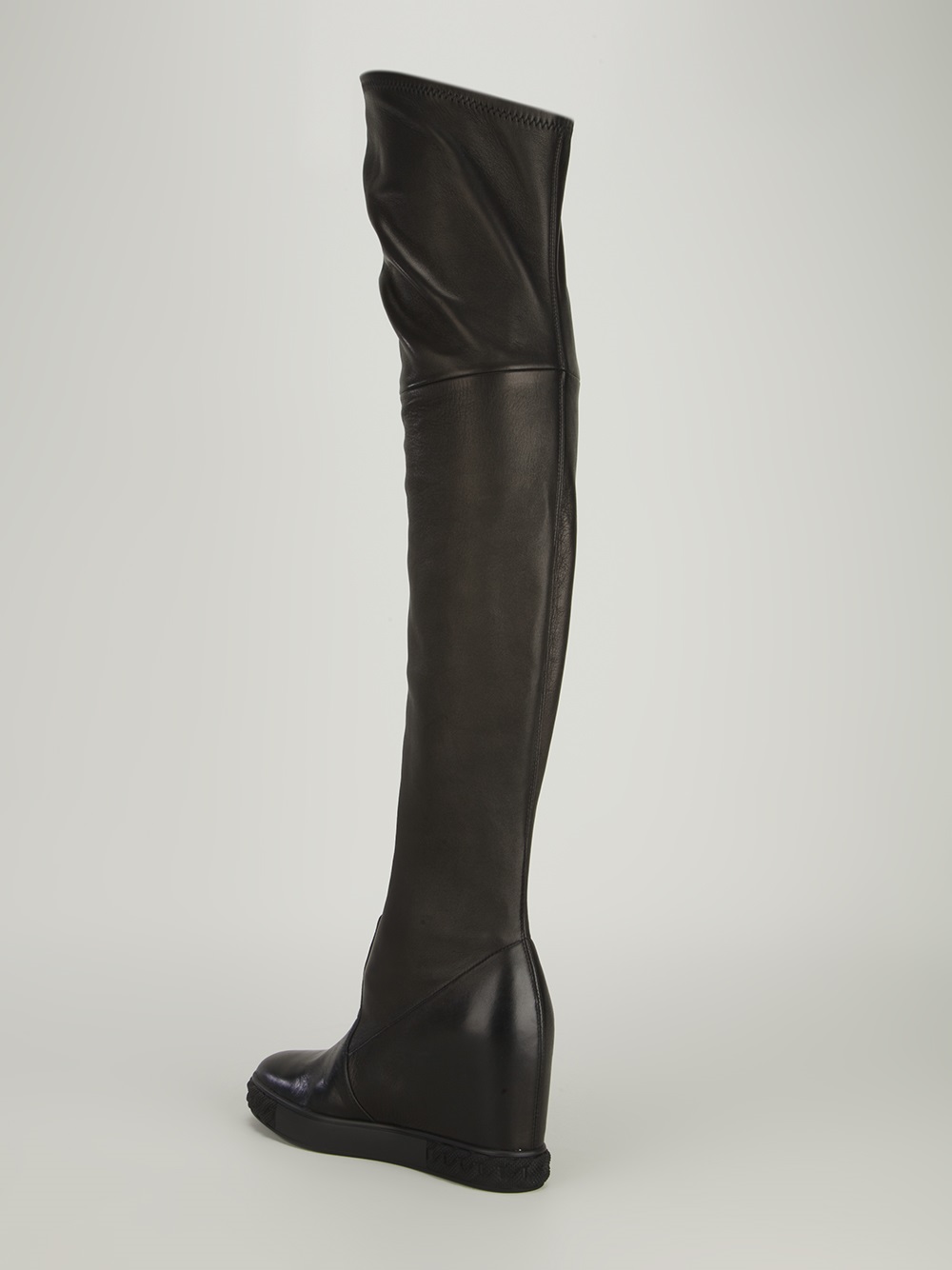 Lyst - Casadei Thigh-high Boots in Black