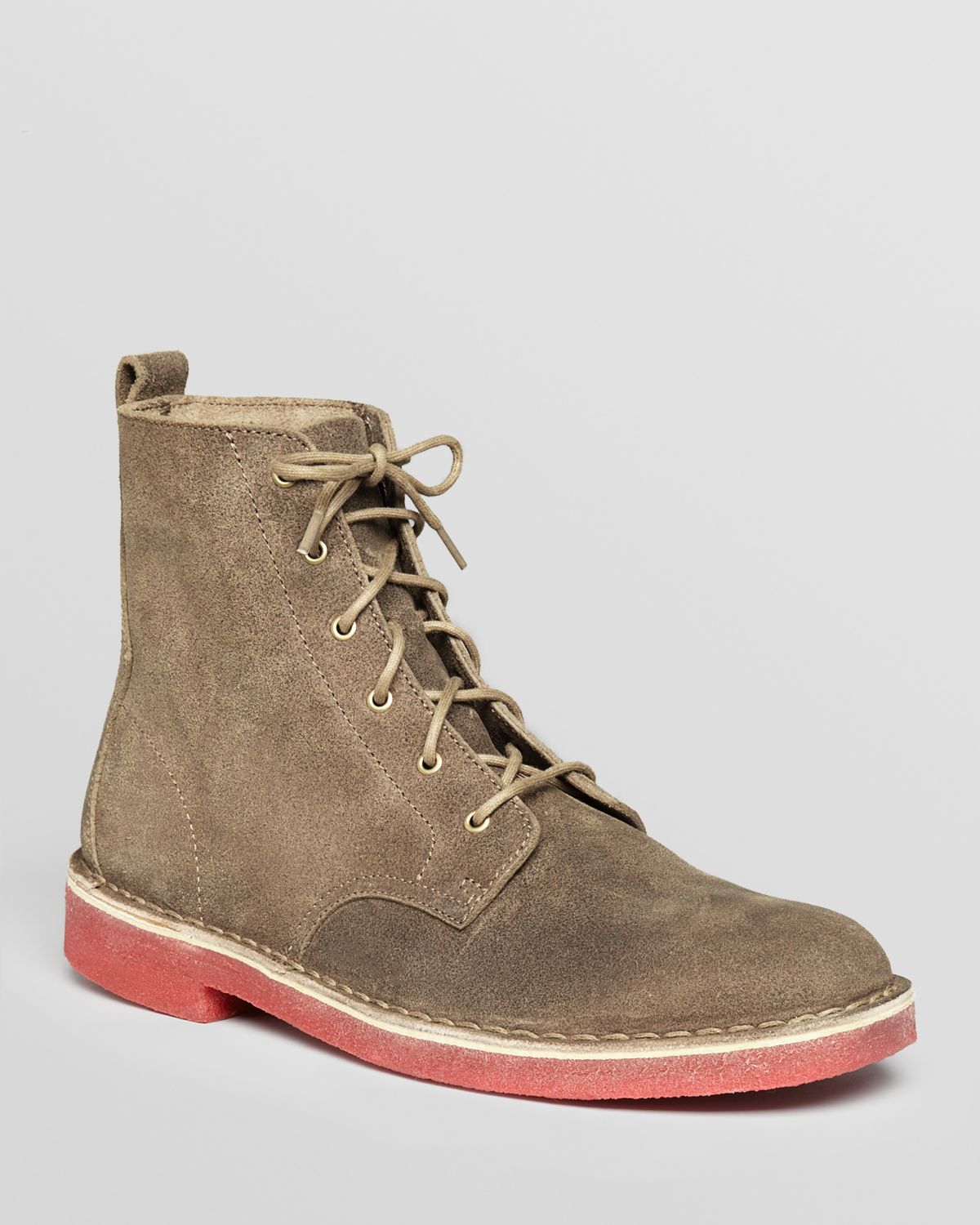 Clarks Desert Mali Suede Boots in Taupe (Natural) for Men - Lyst