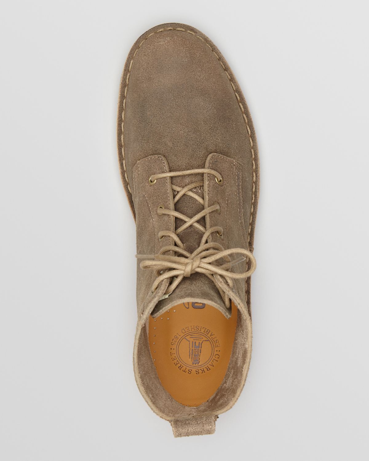 Clarks Desert Mali Suede Boots in Taupe Suede (Natural) for Men - Lyst