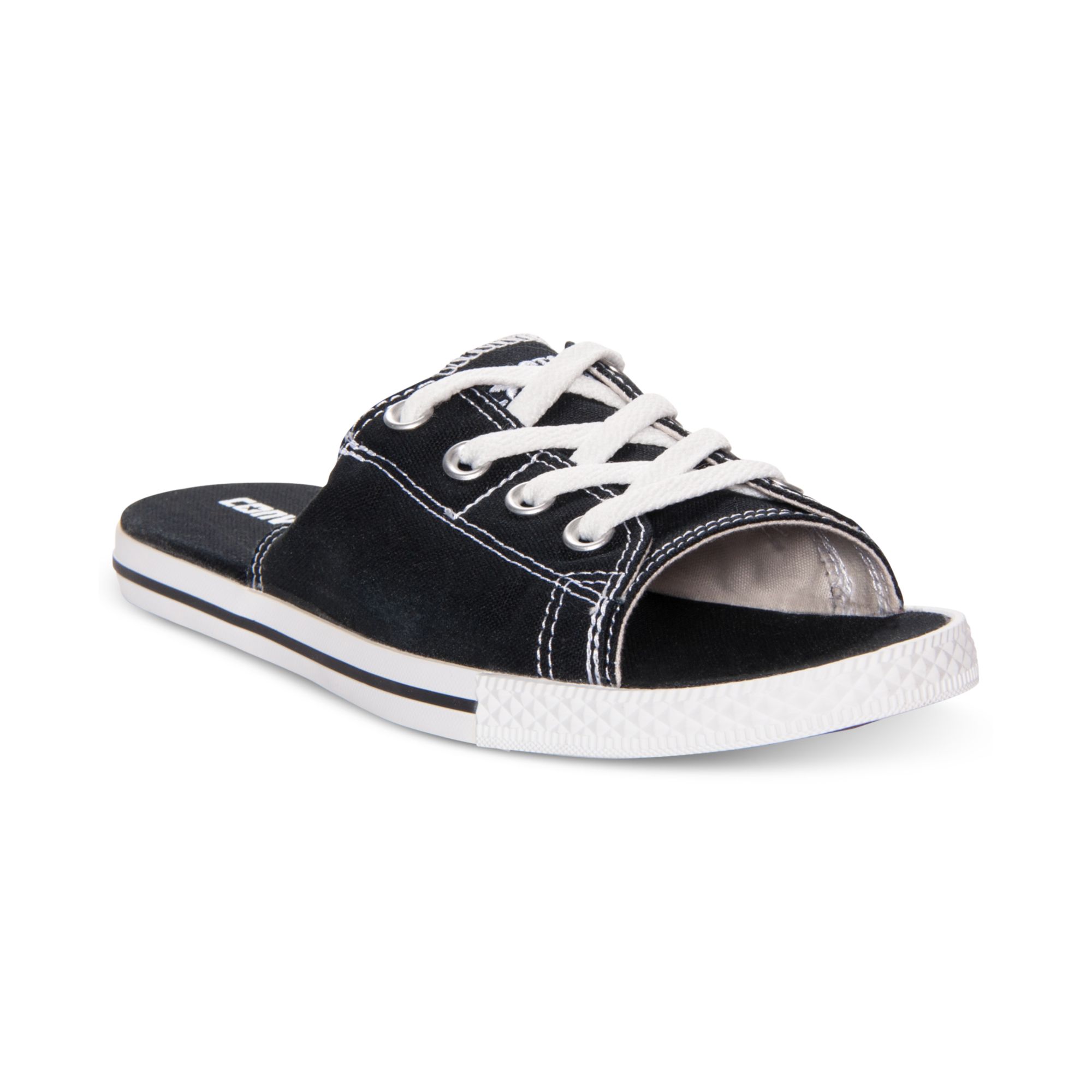 Converse All Star Cutaway Evo Sandals in Black | Lyst