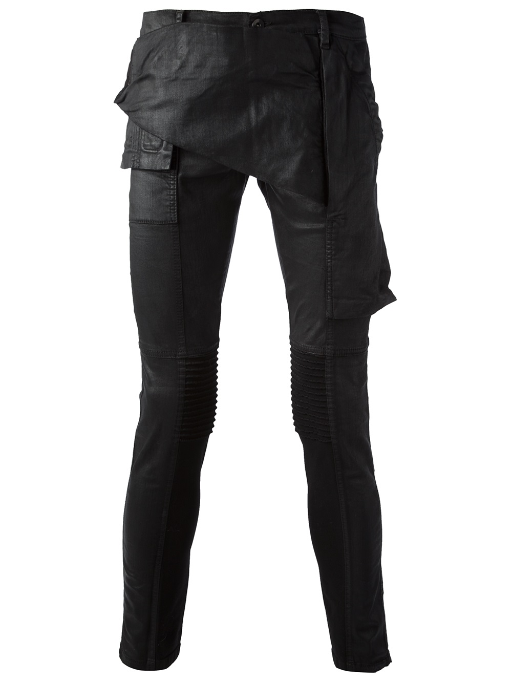 Drkshdw By Rick Owens Coated Skinny Trouser in Black for Men | Lyst