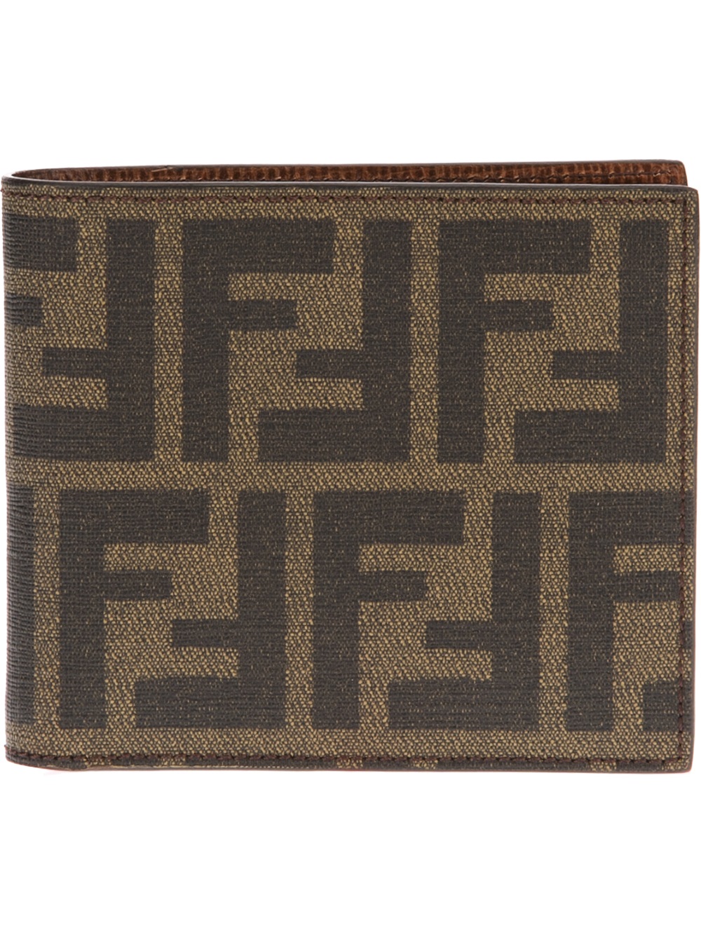 Fendi monogram-print Bi-Fold Wallet