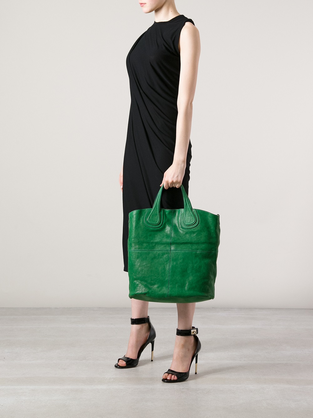 Givenchy Nightingale Large Shopping Tote in Green - Lyst