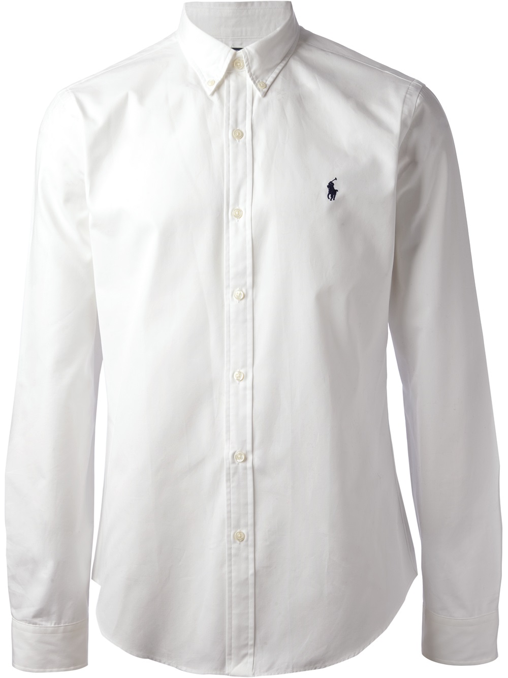 onenigheid Altijd Algebraïsch Polo Ralph Lauren Long Sleeve Shirt in White for Men | Lyst
