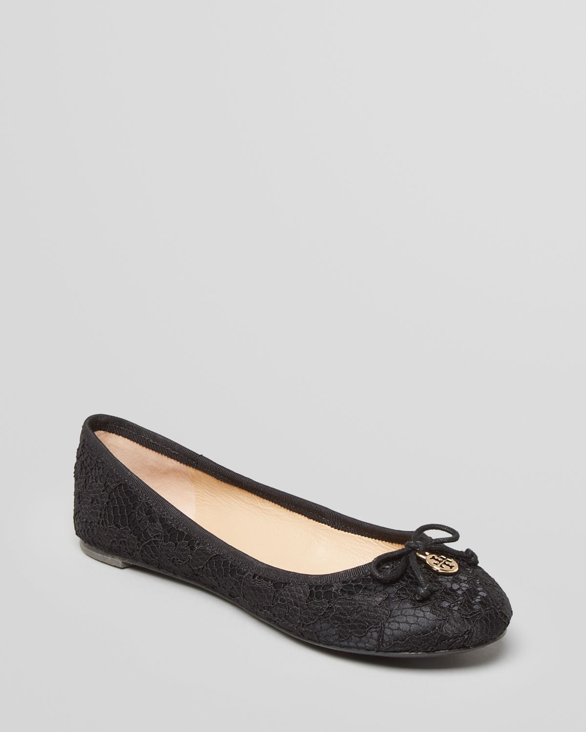 tory burch satin flats