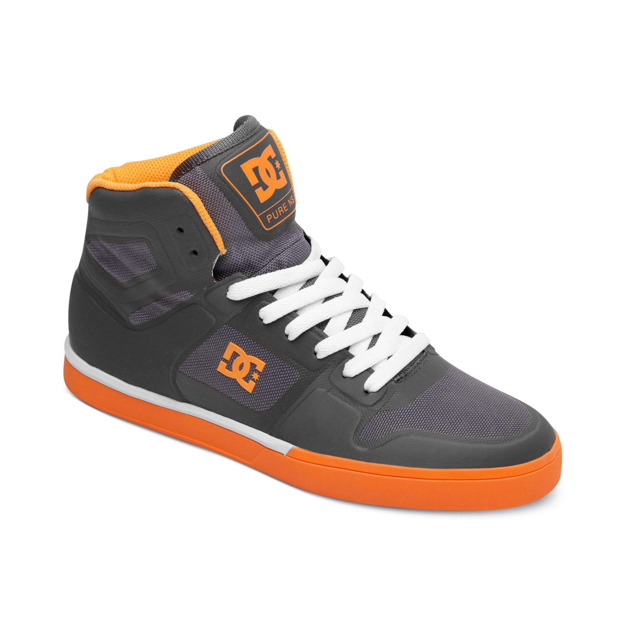  DC  Shoes  Pure Ns Hi Sneakers  in Orange for Men Lyst