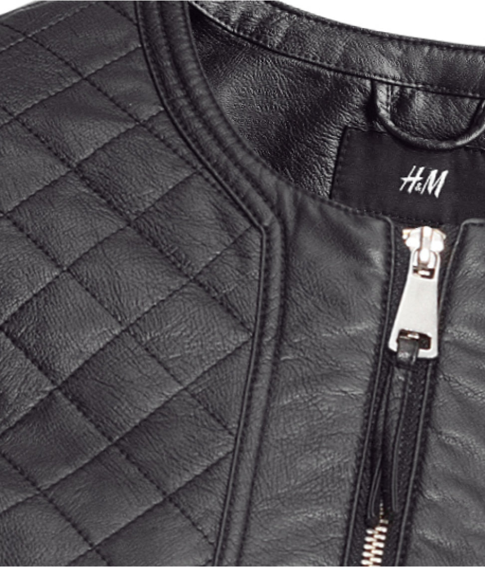 h and m black cargos