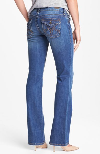 Kut From The Kloth Kate Bootcut Jeans in Blue (Abundance) | Lyst