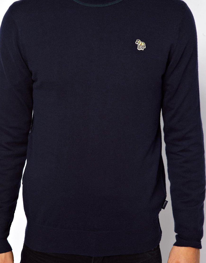 paul smith navy jumper