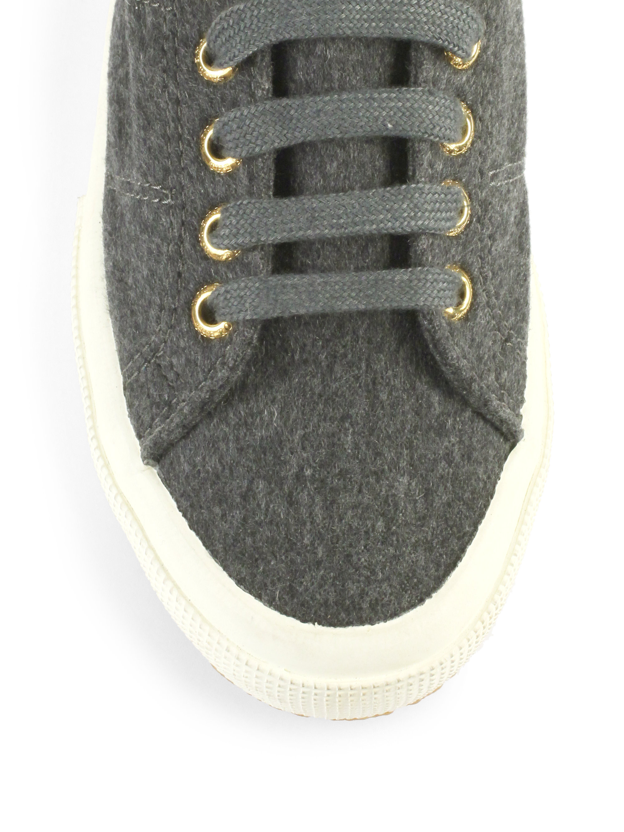 Superga Cashmere Lowtop Sneakers in Gray | Lyst