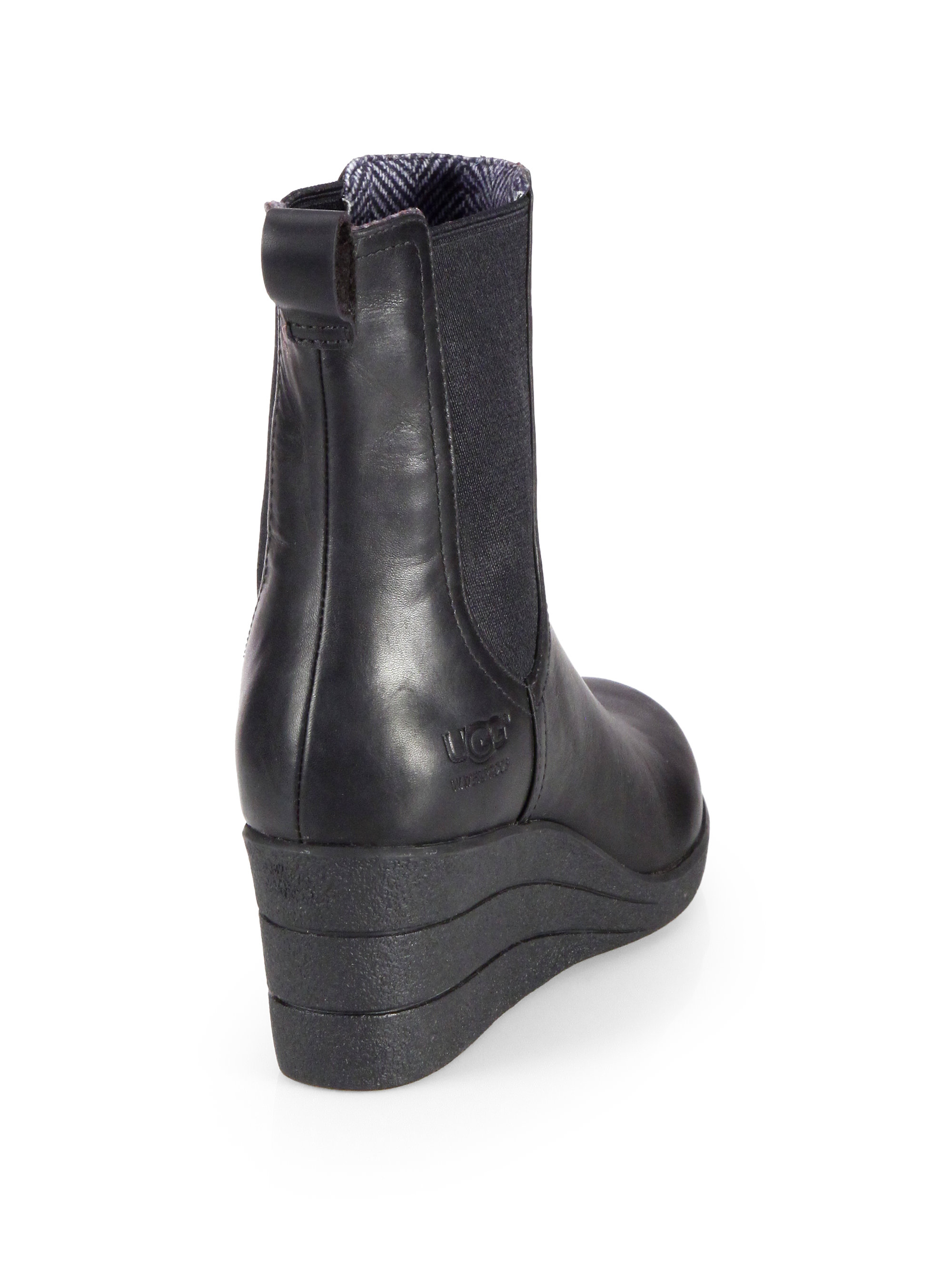 ugg devorah wedge boot black