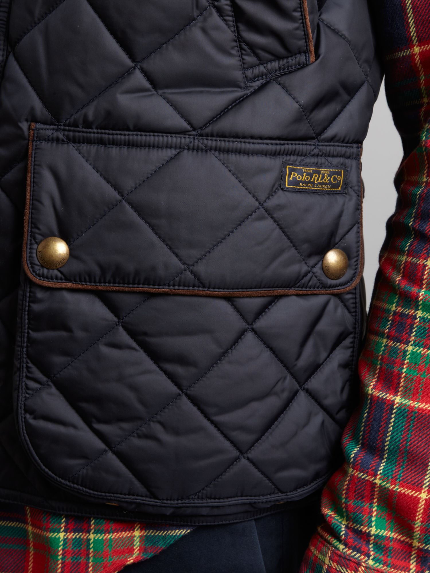ralph lauren mens quilted vest