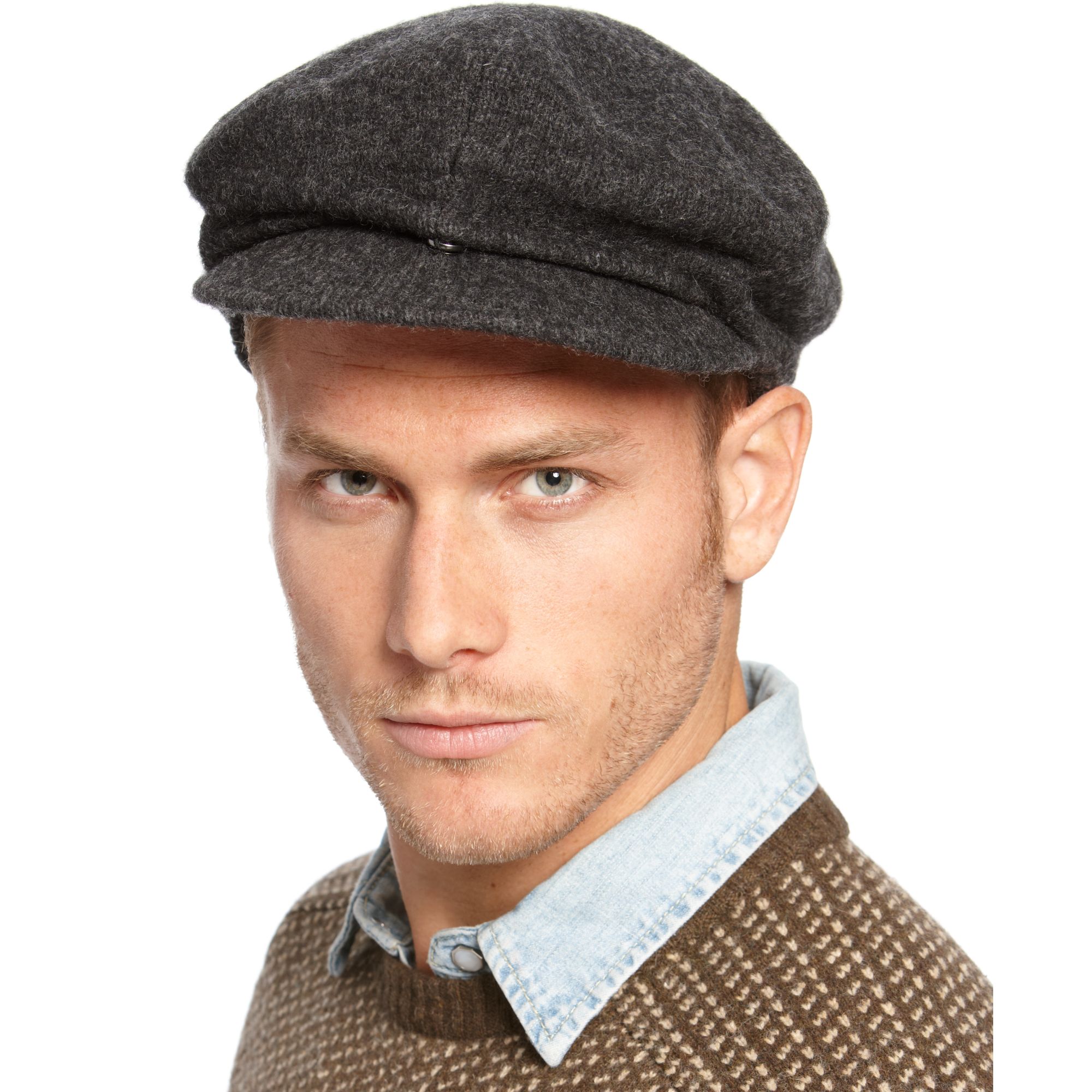 Ralph Lauren Jersey Newsboy Hat in 