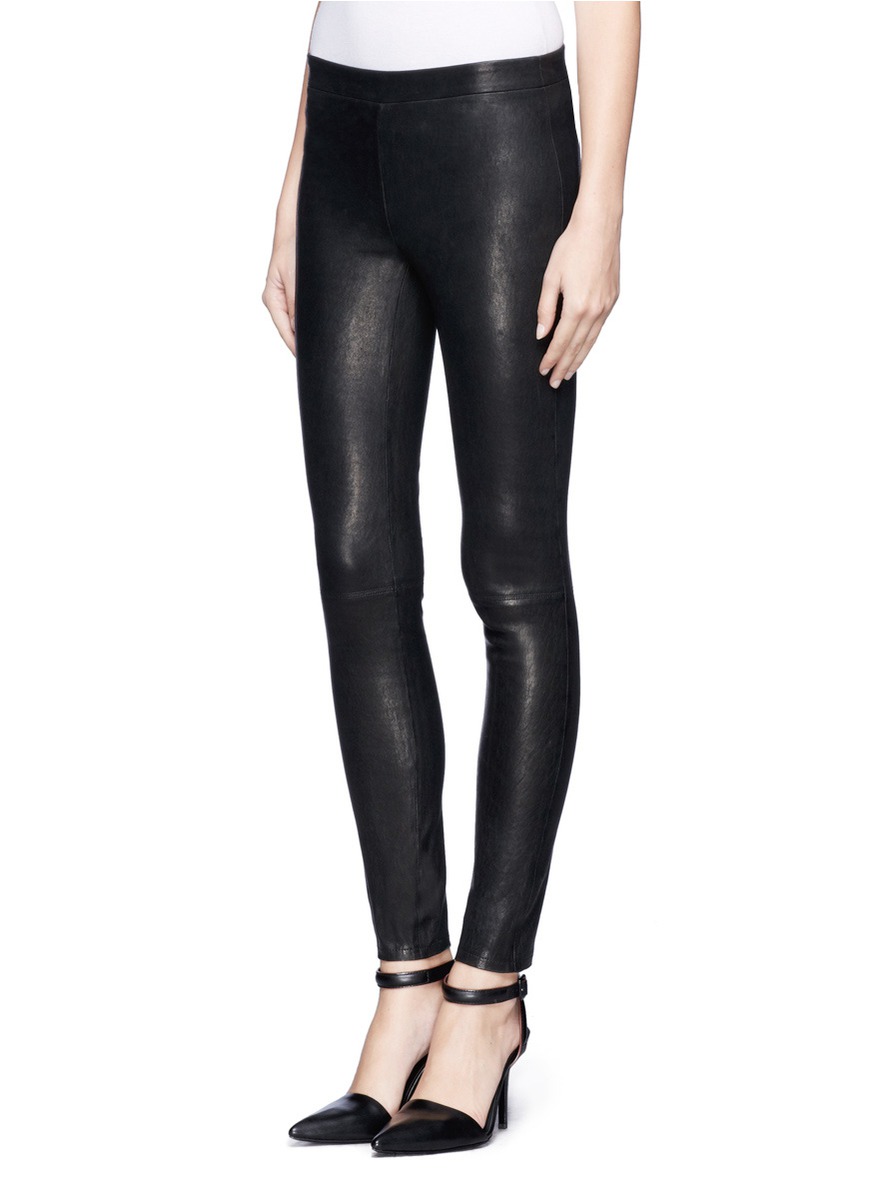j brand leather leggings