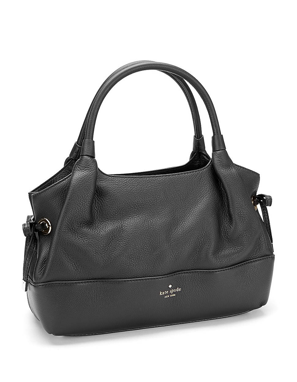 Kate Spade Stevie Side Tie Purple Handbag in Black Lyst