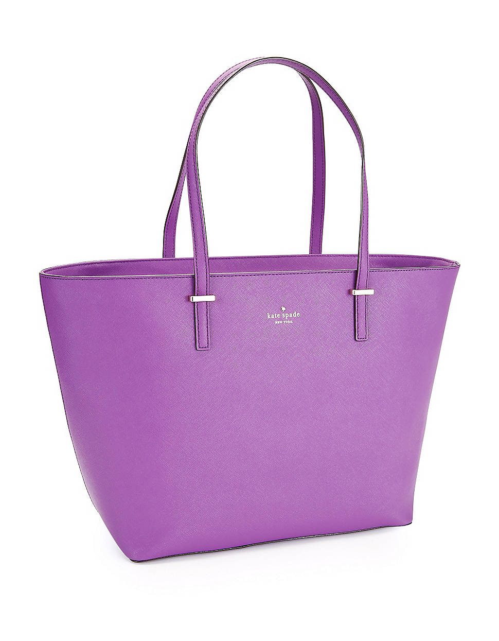 Lyst Kate Spade New York Cedar Street Medium Harmony Leather Tote Bag in Purple