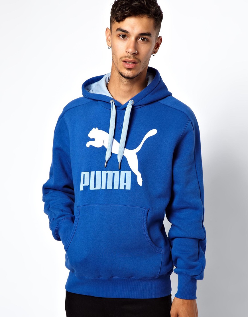 puma blue sweatshirt