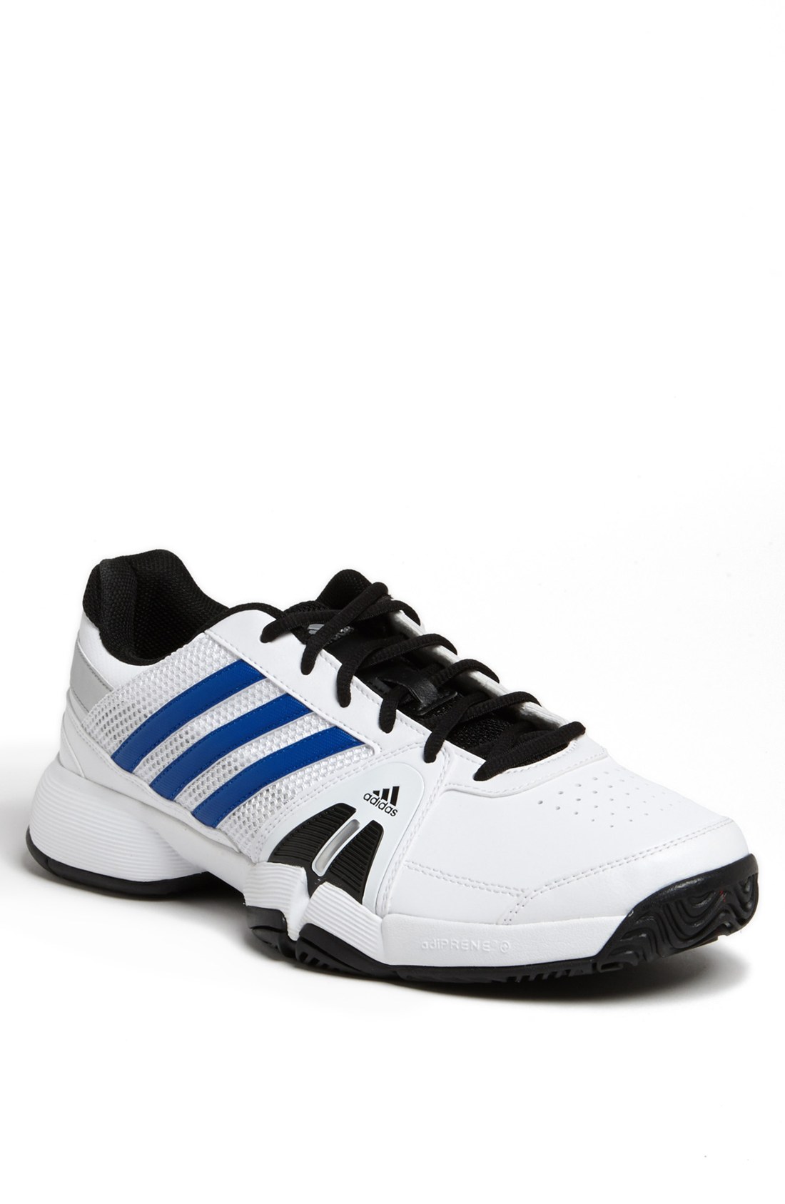 Adidas Adipower Barricade Team 3 Tennis Shoe in Blue for Men (White ...