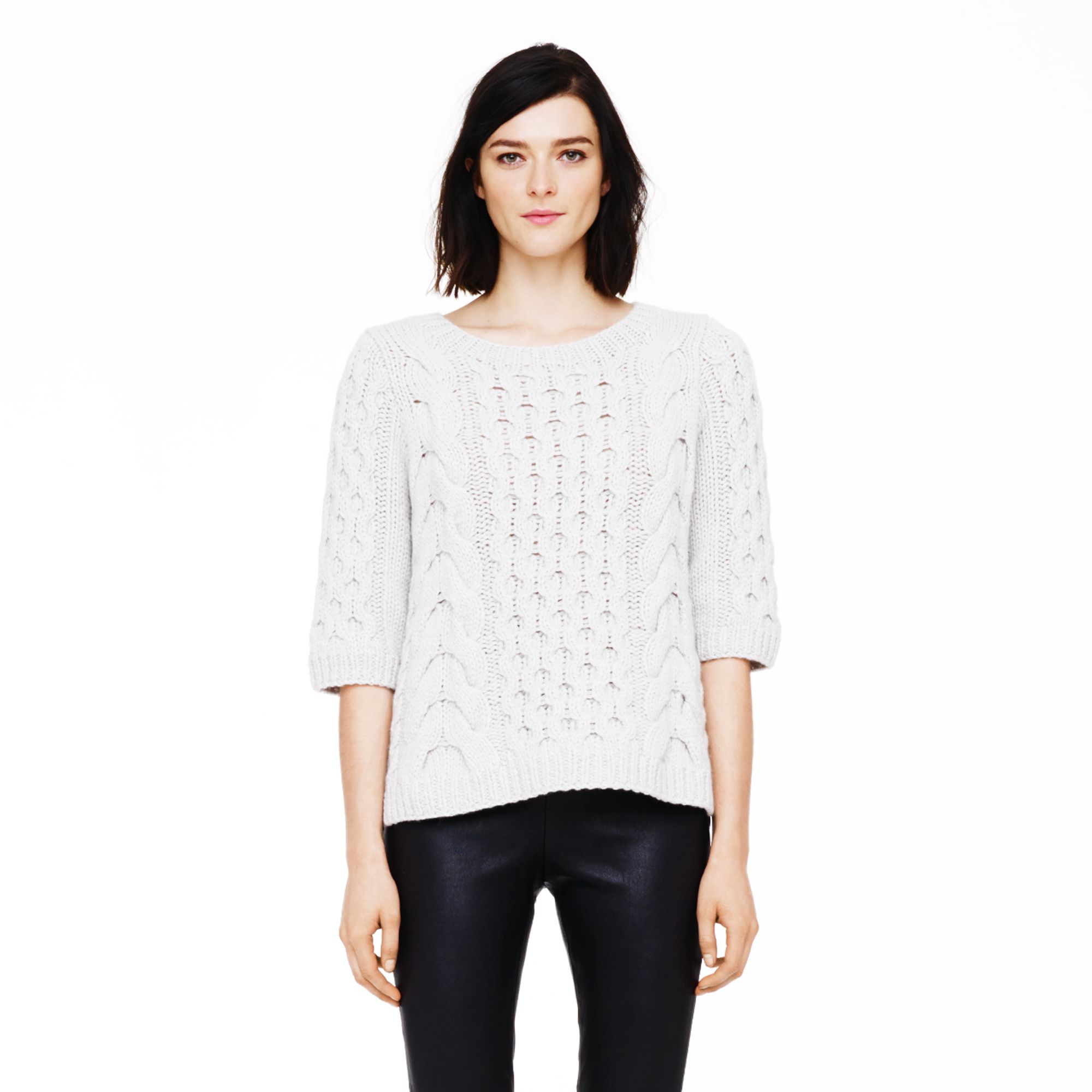 club monaco white sweater