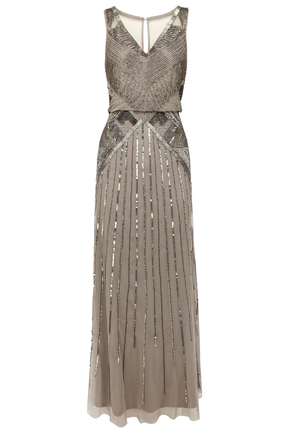 art deco maxi dress uk