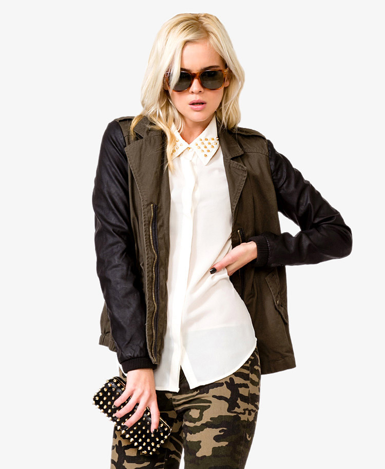 Forever 21 bomber jacket