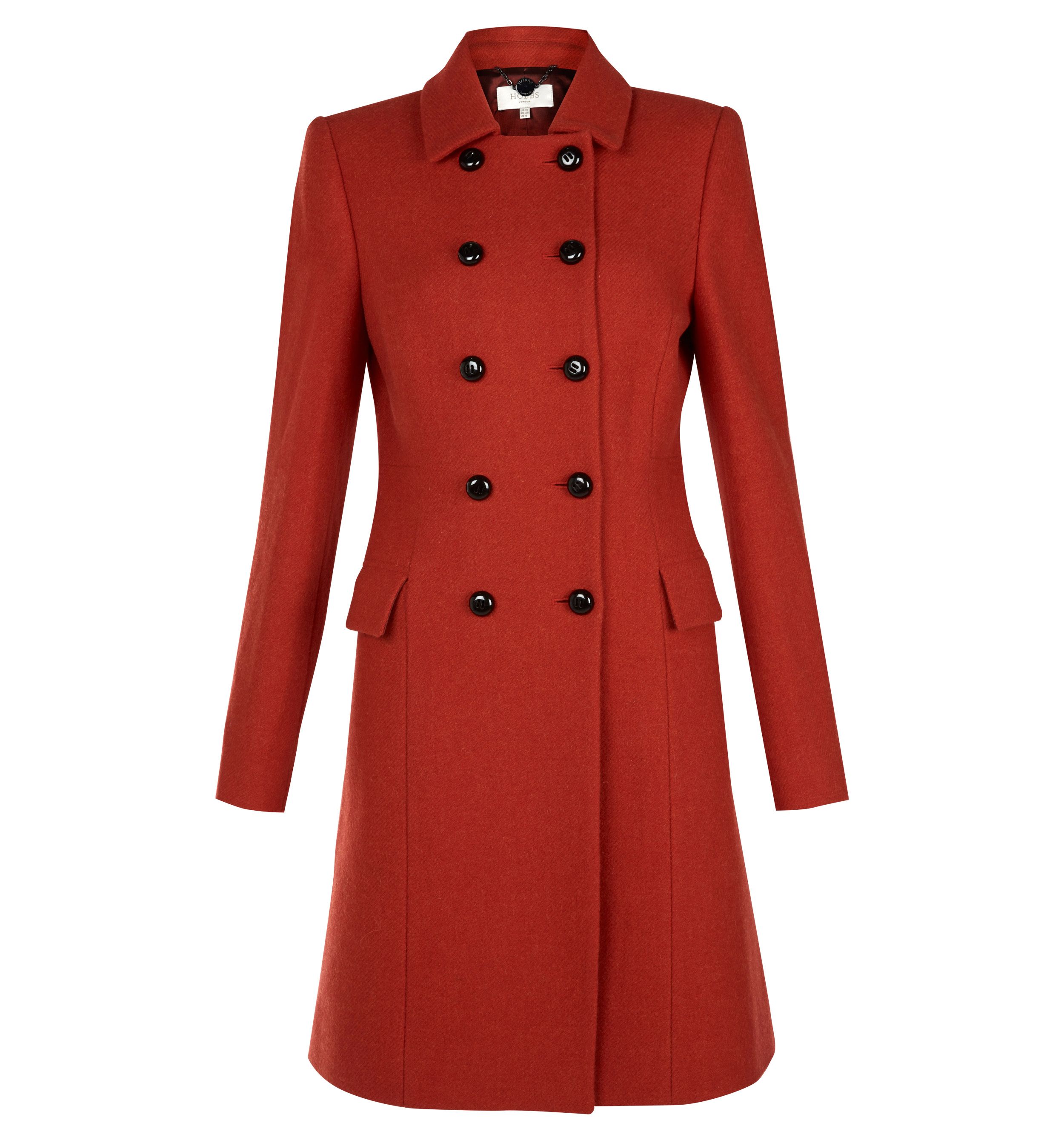 Hobbs Maisie Coat in Red | Lyst