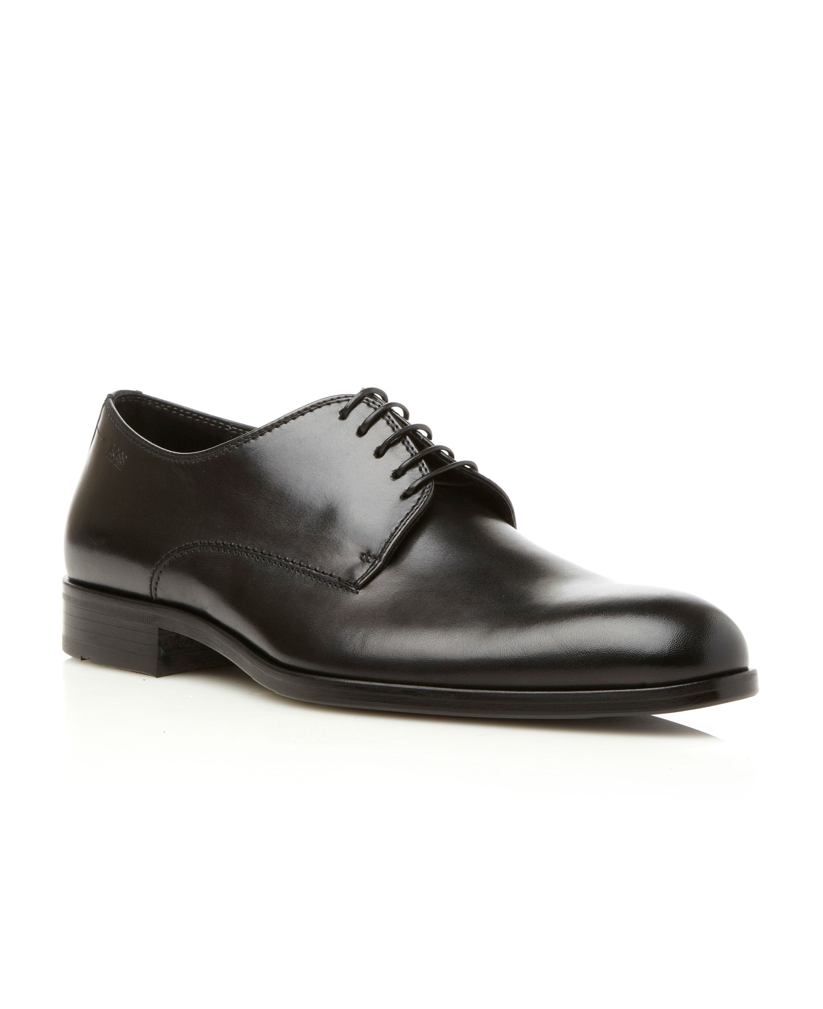 Boss Firdio Plain Toe Oxford Shoes in Black for Men | Lyst