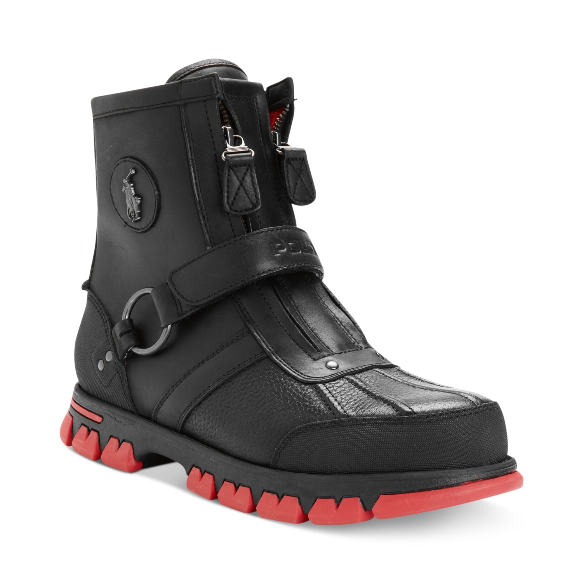 Ralph Lauren Polo Ralph Lauren Shoes Conquest Iii Highc Boots in Black for  Men | Lyst