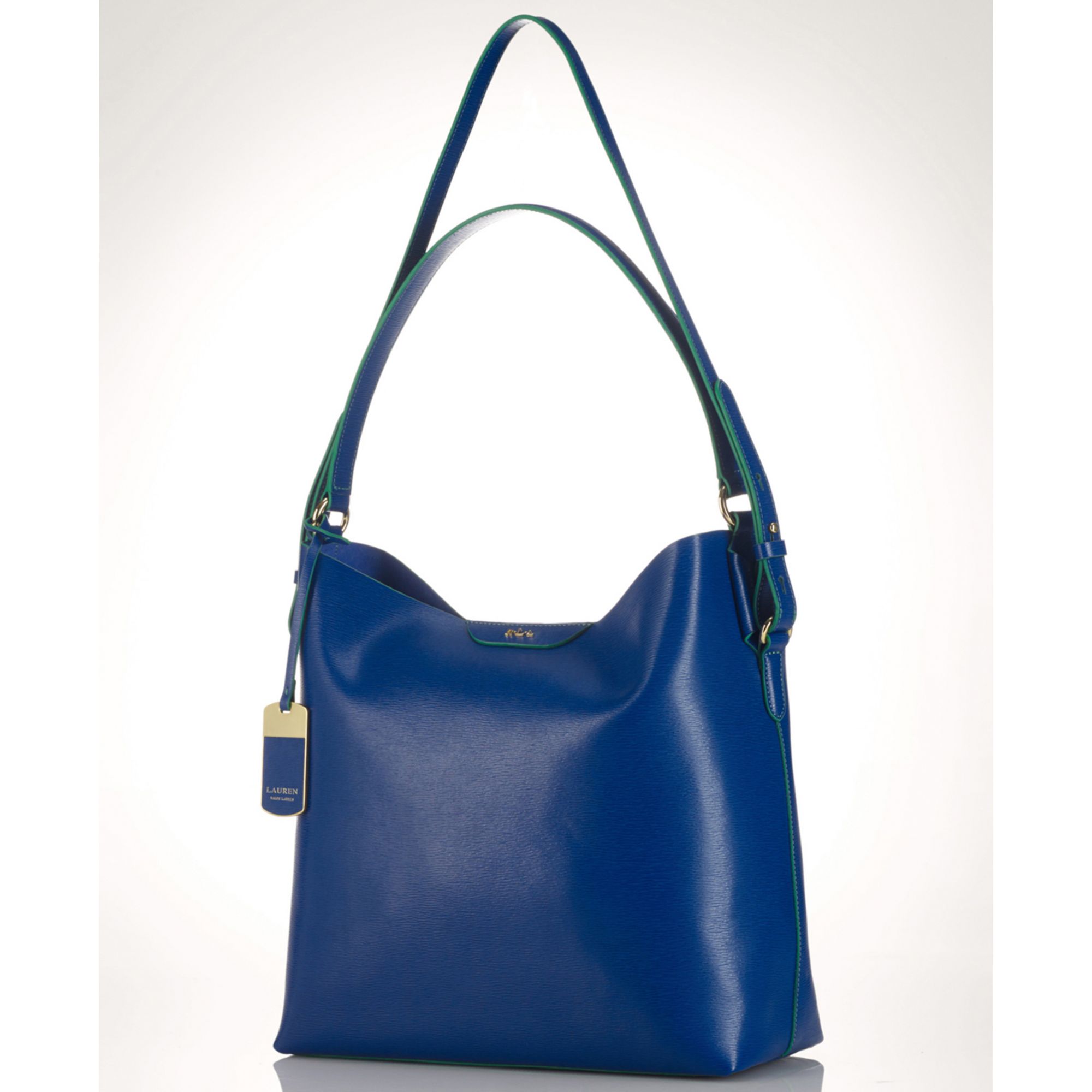 Lauren by Ralph Lauren Lauren Ralph Lauren Handbag Tate Hobo in Blue | Lyst