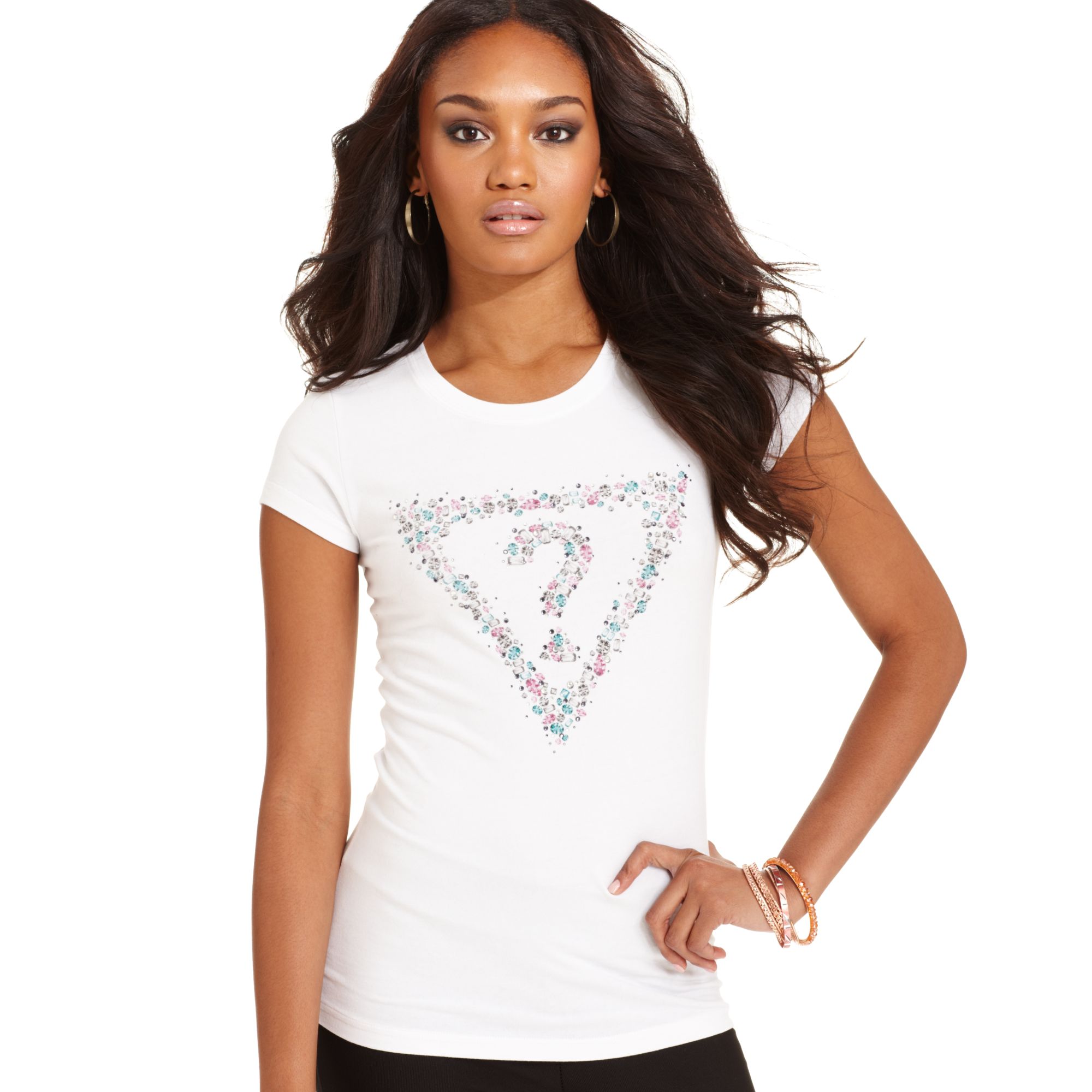 macys guess tops