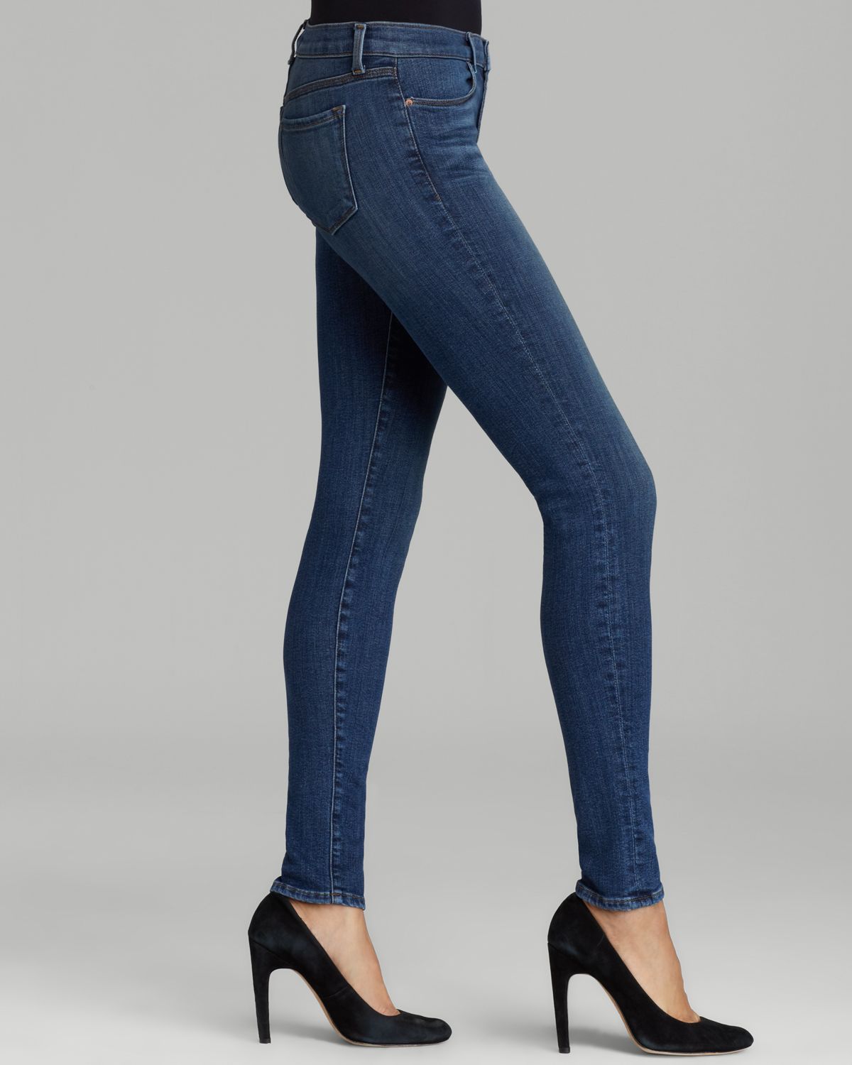 j brand mid rise super skinny jeans