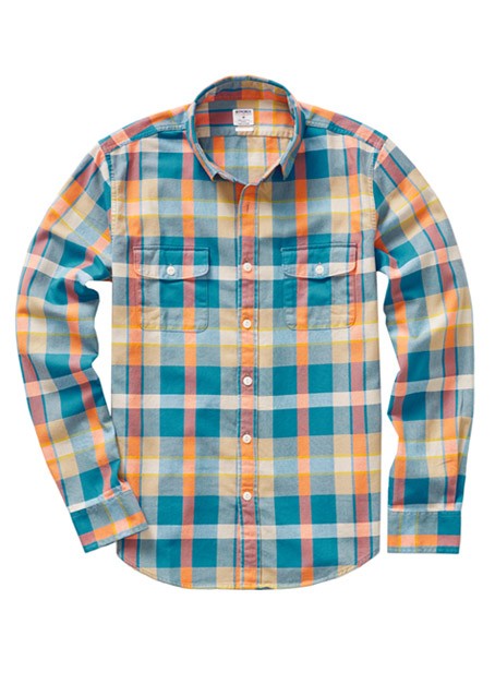 Bonobos Fieldhouse Flannel Slim Blue 