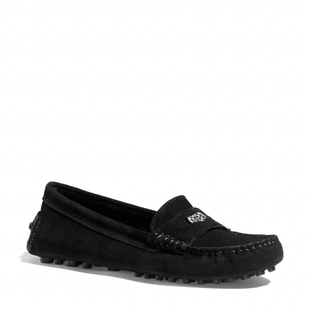 coach loafers coach nicola loafer in black lyst coach loafers coach nicola loafer in black lyst