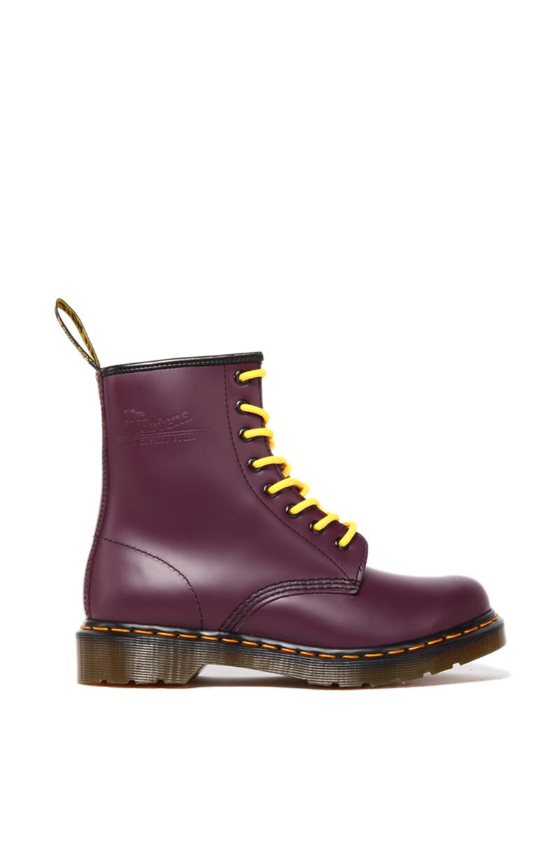 doc martens purple smooth