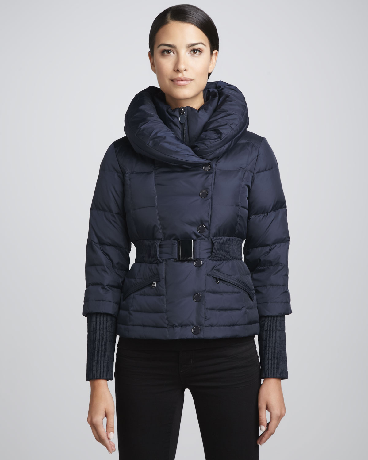 elie tahari puffer coat