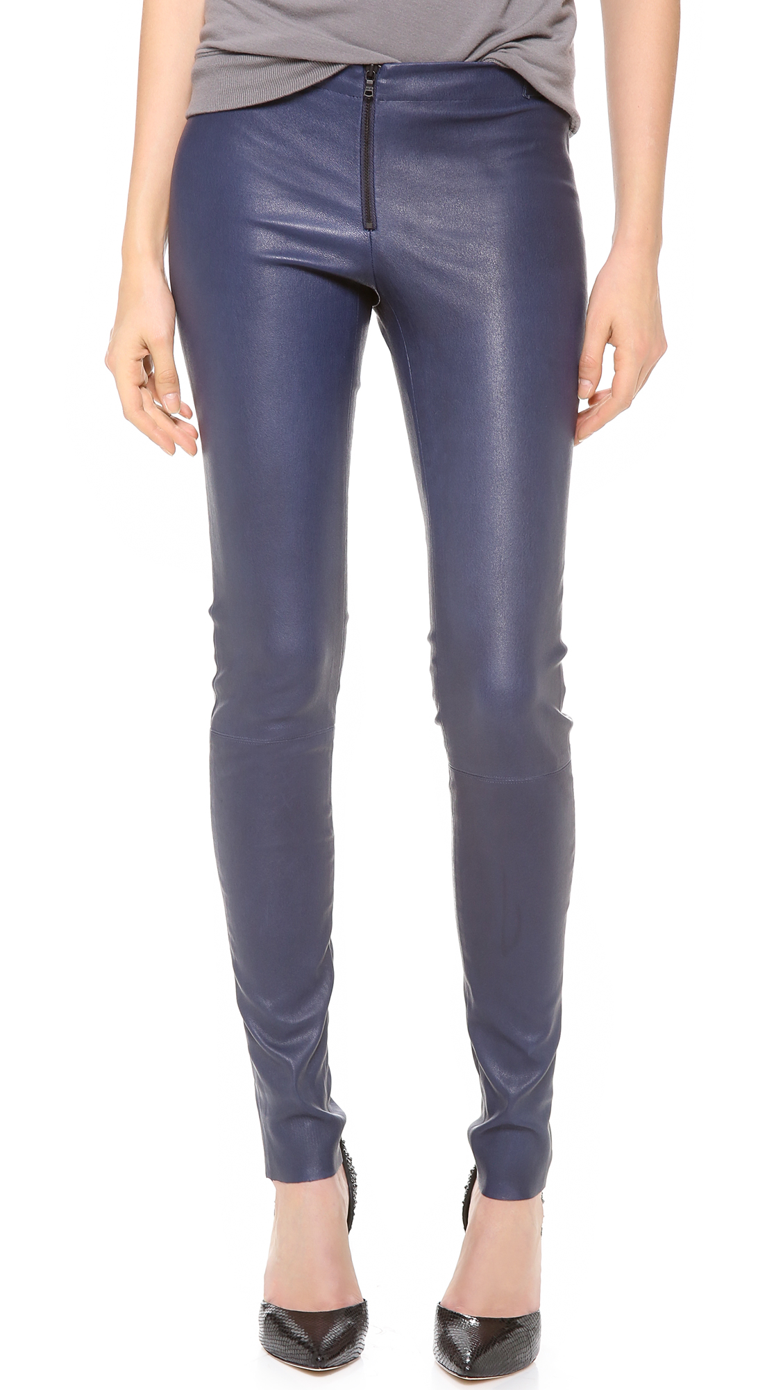 Olivia Alice Olivia Zip Front Leather 