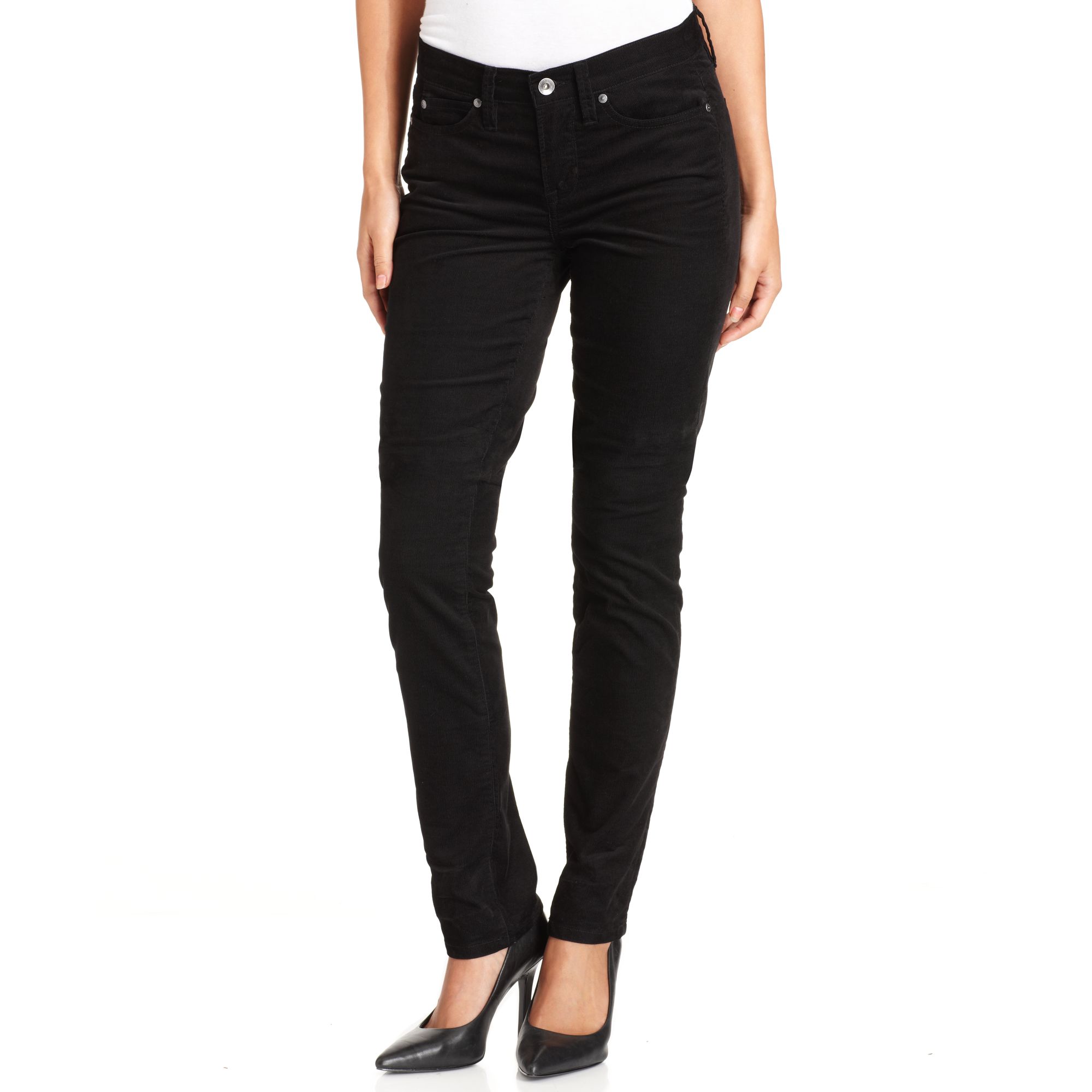 Calvin Klein Jeans Ultimate Skinny leg Corduroy in Black | Lyst
